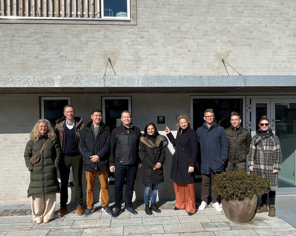 Teamet bag guld medaljen inkl overborgmesteren